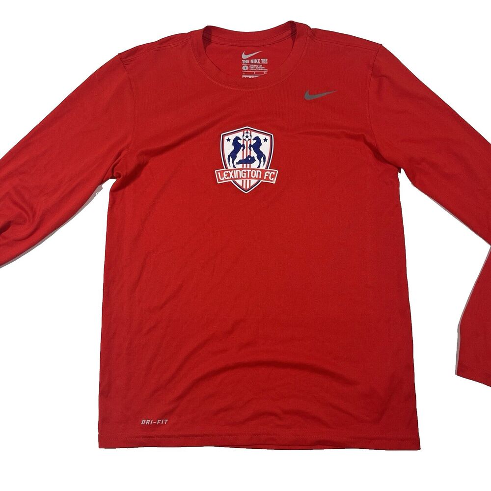 Nike Men's Team Legend Long Sleeve Lexington FC Soccer Dri-Fit Small